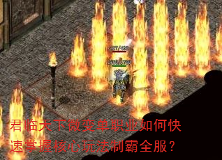 君临天下微变单职业如何快速掌握核心玩法制霸全服? 君临天下微变单职业如何快速掌握核心玩法制霸全服?